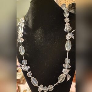 Elegant Crystal Bead Necklace